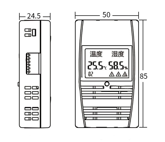 SPD-HT485_D机架温湿度传感器,机架温湿度传感器 SPD-HT485_D机架温湿度传感器,机架温湿度传感器